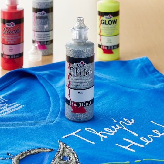 Tulip® Glitter® Dimensional Fabric Paint, Multi